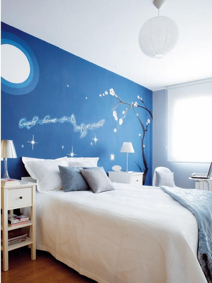 Dormitorios azules - Decoración de Interiores y Exteriores - EstiloyDeco