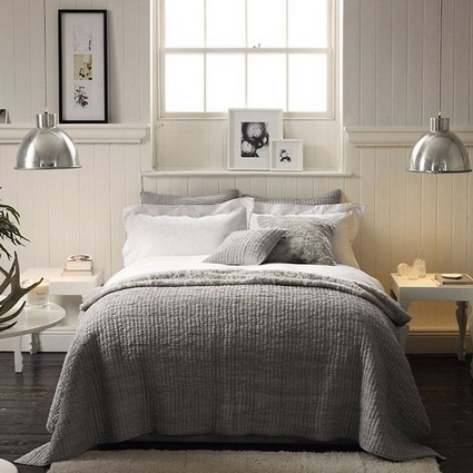 Dormitorios en color gris