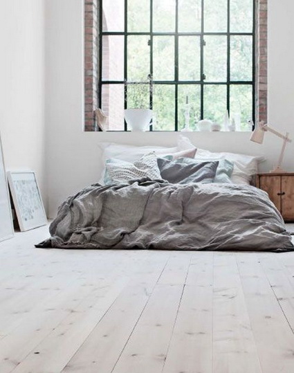 Color gris en dormitorios