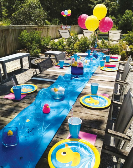Mesa para fiesta infantil