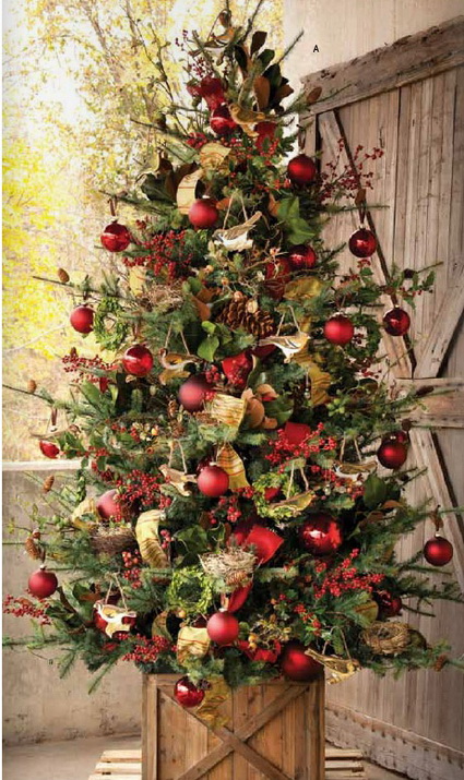 Ideas para una Navidad estilo Country Chic