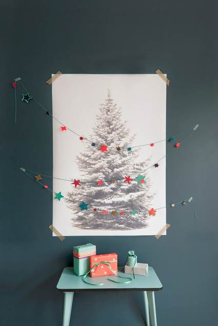 Árbol de Navidad impreso