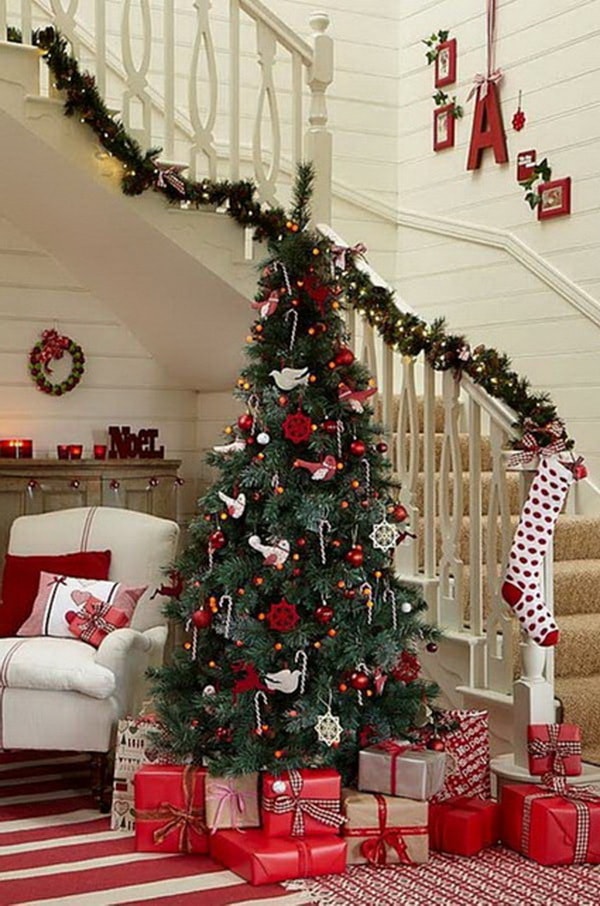 Rojo y verde para decorar la Navidad