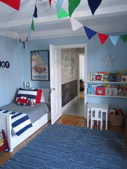 Decoración con banderines