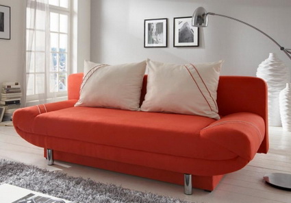 Sofá cama naranja