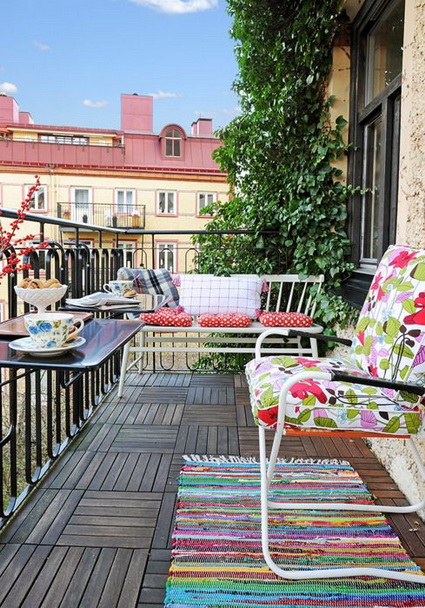 Balcones pequeños