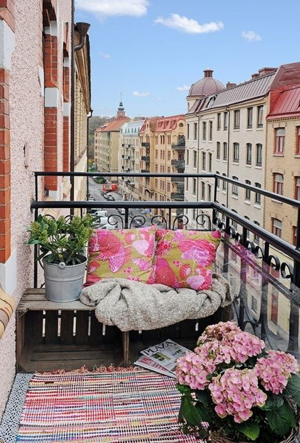 Balcones pequeños