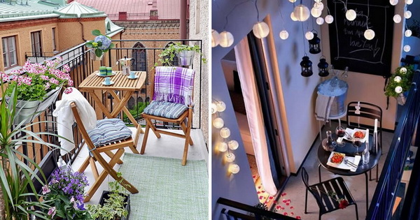 10 ideas para balcones pequeños - Decoración de Interiores y Exteriores