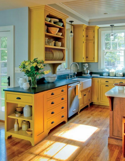 Cocina amarilla