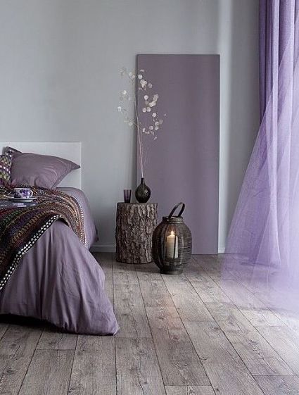 Dormitorio lila