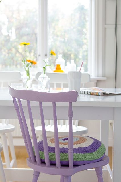 Silla lila