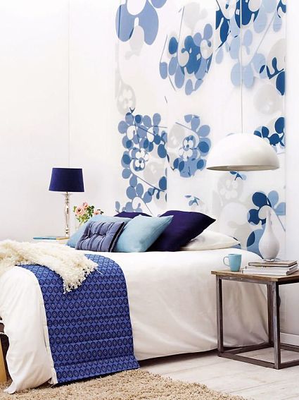Azul para el dormitorio