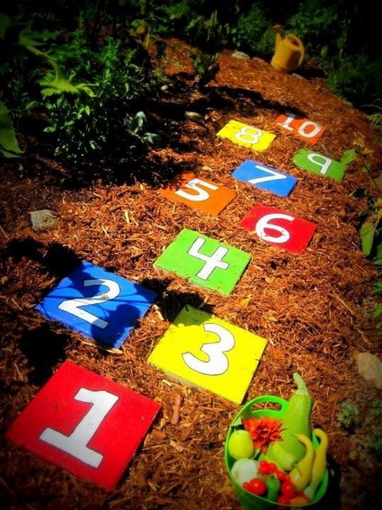 Espacio para niños en el patio