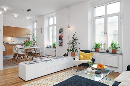 Un piso con estilo escandinavo
