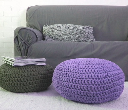 Puffs con crochet
