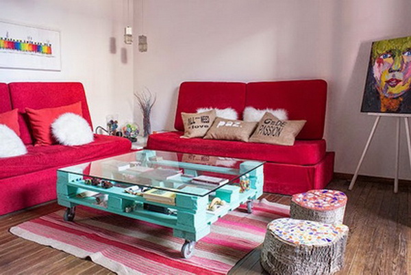 10 espacios decorados con palets de madera
