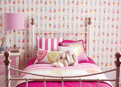 Papel pintado para dormitorios infantiles