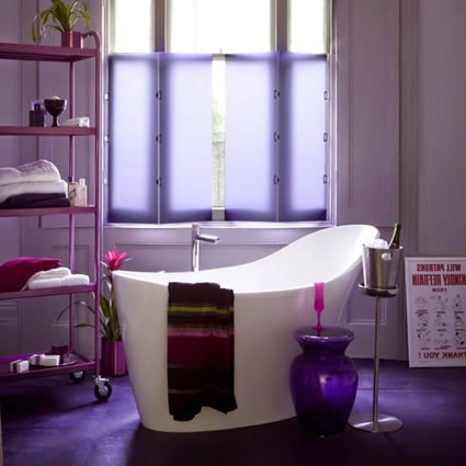 Diferentes colores para baños