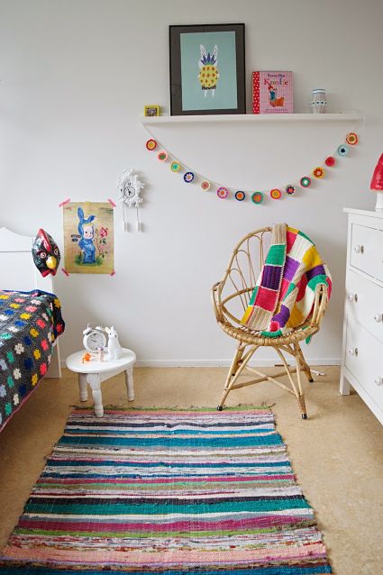 Dale color a tu hogar con crochet