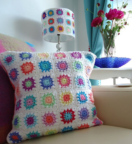 Dale color a tu hogar con crochet - Decoración de Interiores y