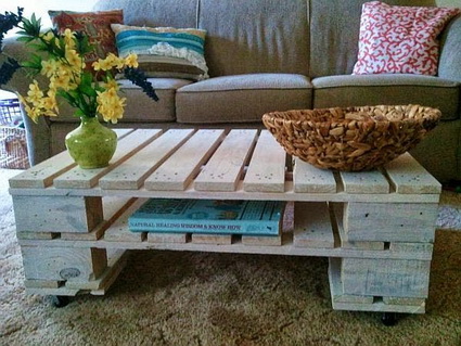 Más ideas de muebles hechos con palets