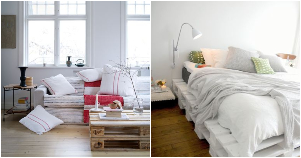 Ideas para decorar con palets