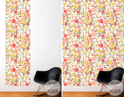 Decora tus paredes con papel pintado