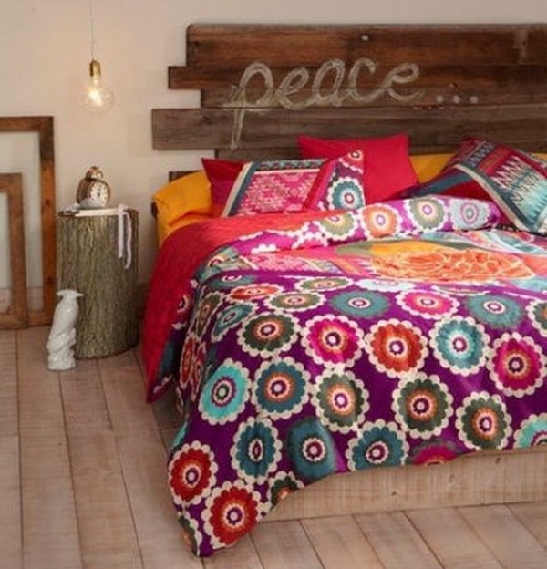 Dormitorio estilo boho chic