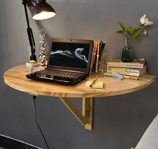 Mesa rebatible para dormitorios pequeños