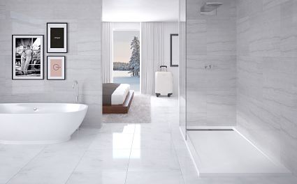 Platos de ducha para baños modernos
