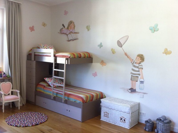 5 ideas para dormitorios infantiles compartidos