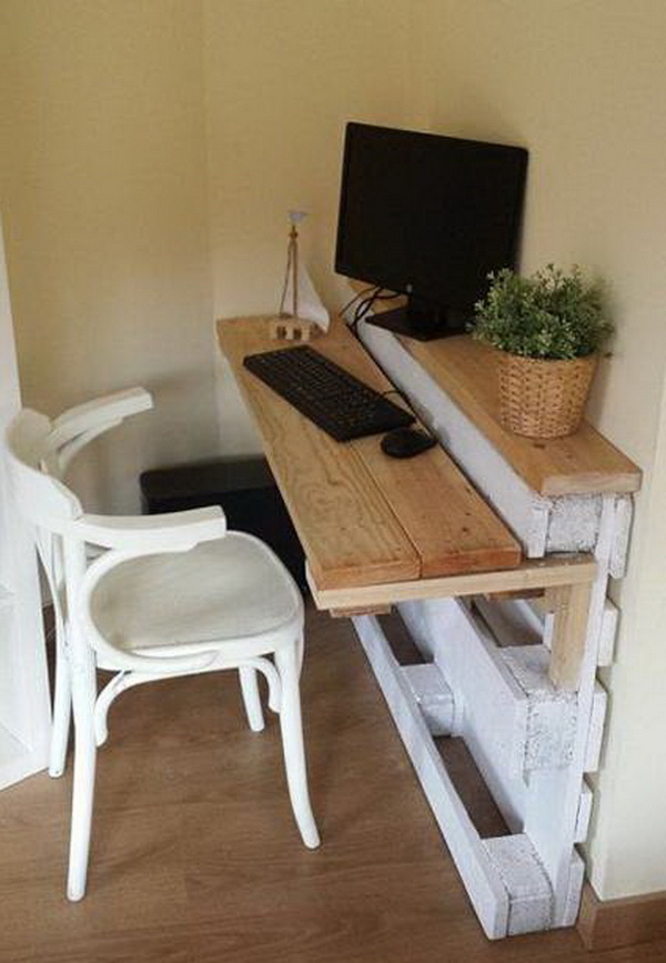 Muebles con palets de madera