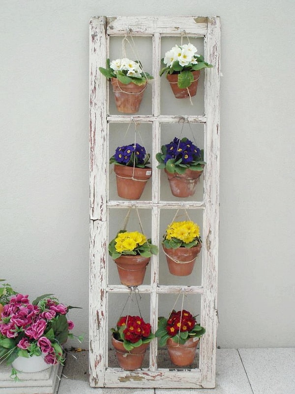 Vieja puerta reciclada