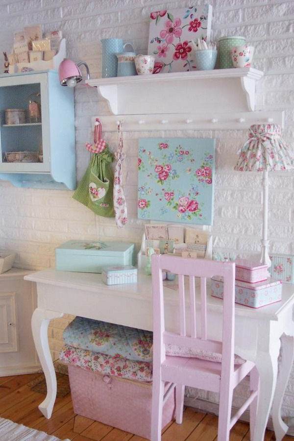 Dormitorios infantiles con estilo Shabby Chic