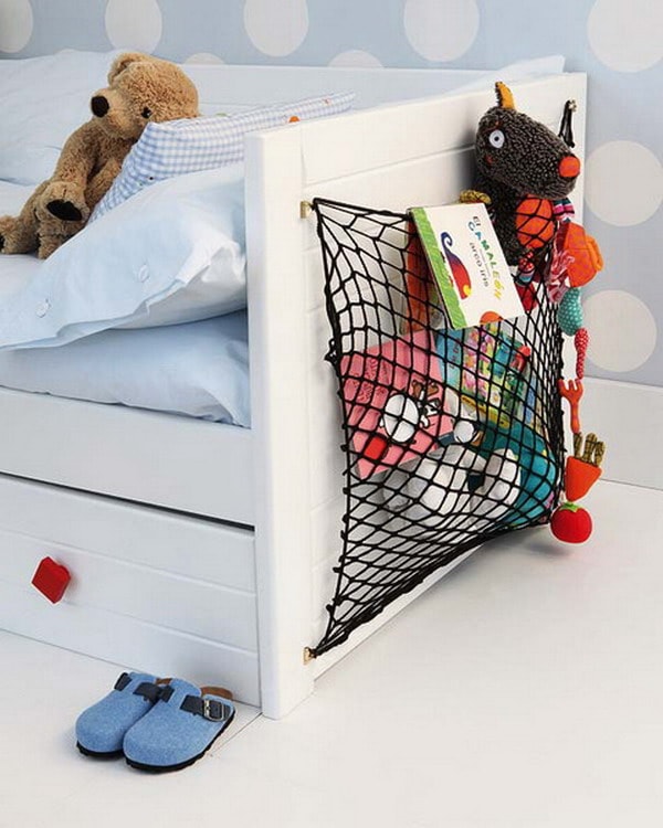Idea original para guardar juguetes