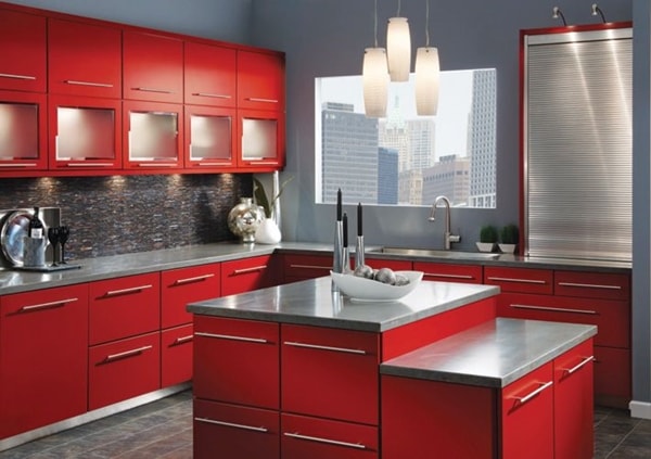 Cocina roja