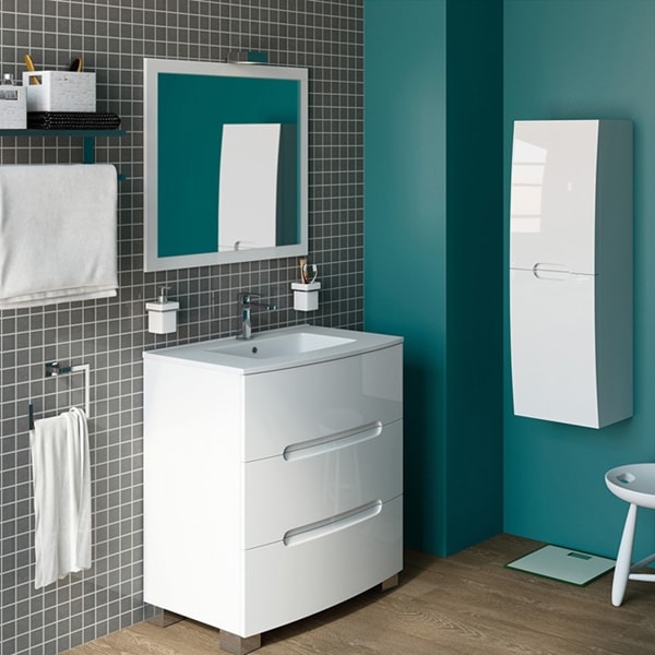 Muebles de baño blanco