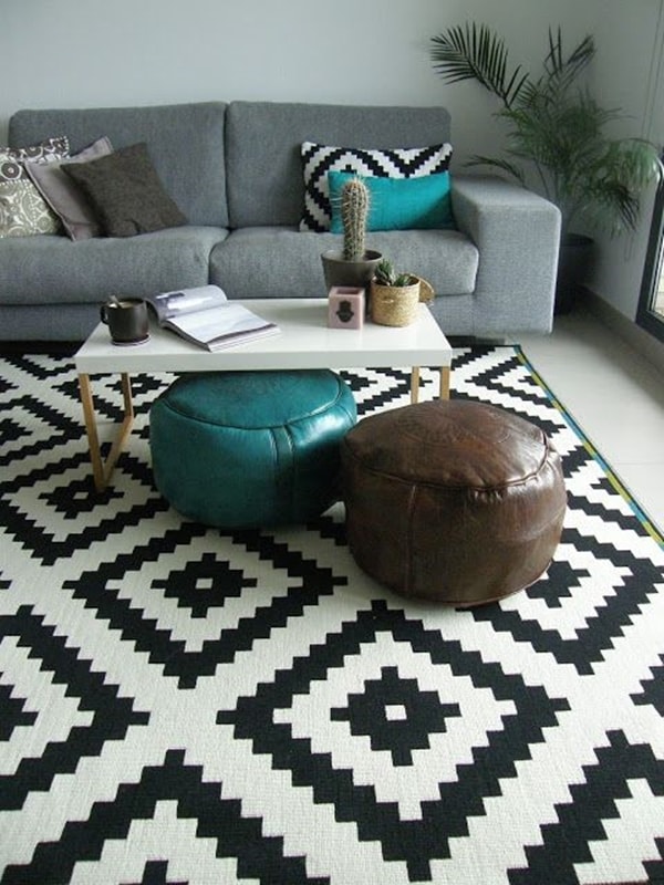 Gris, marrón y turquesa para el otoño