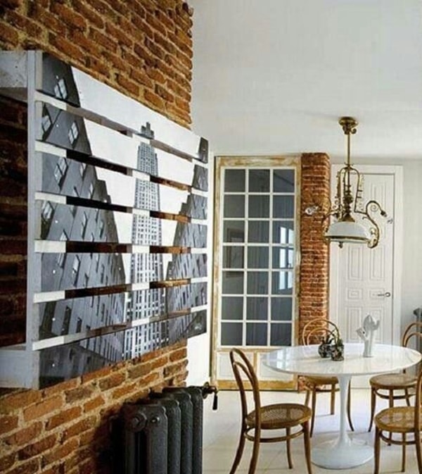 Decora con cuadros de madera