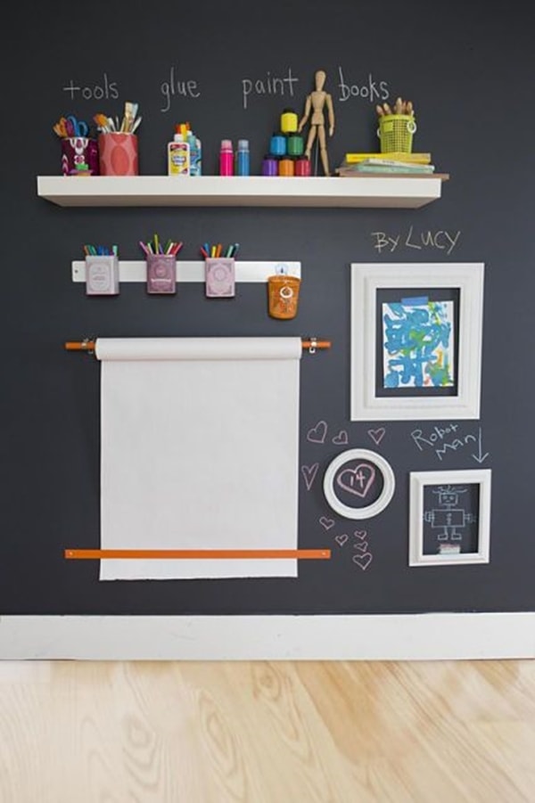 Pared de pizarra