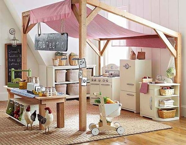 Cocina de juego para niños