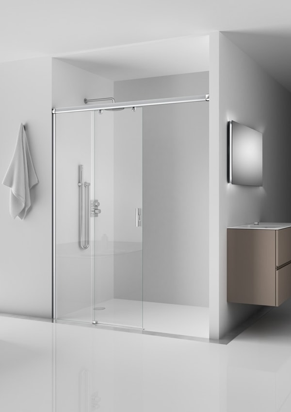 Mampara de baño corredera
