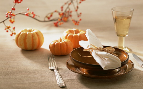 Ideas para decorar la mesa en otoño