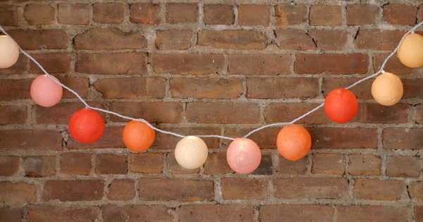 Guirnaldas de luces navideñas