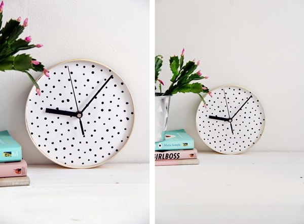 Reloj con tela