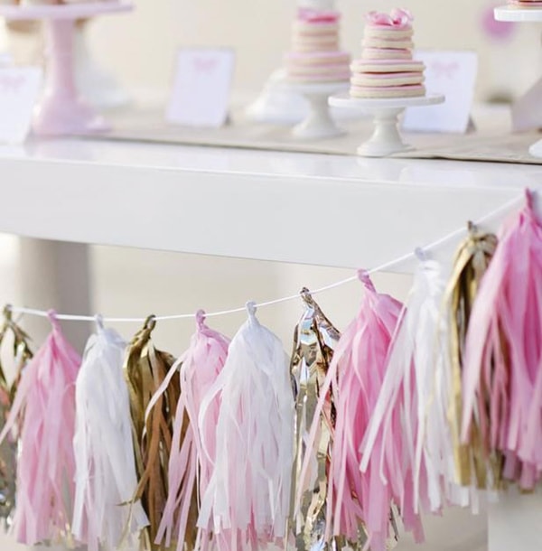 Tiras de papel para decorar fiestas infantiles