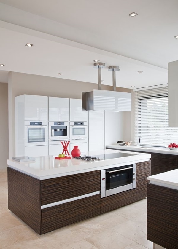 Cocina moderna con isla