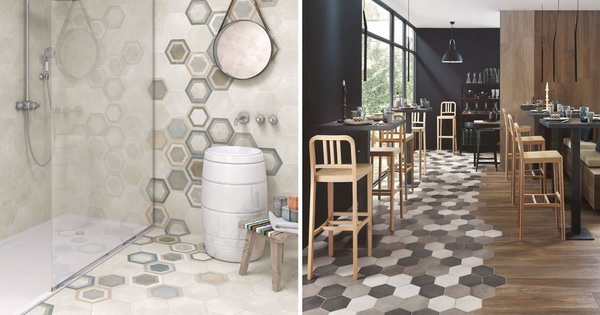 La belleza de los suelos hidráulicos hexagonales - Decoración de