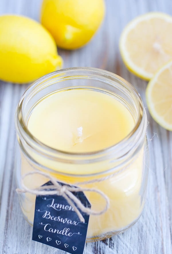 Velas artesanales con cera de abeja