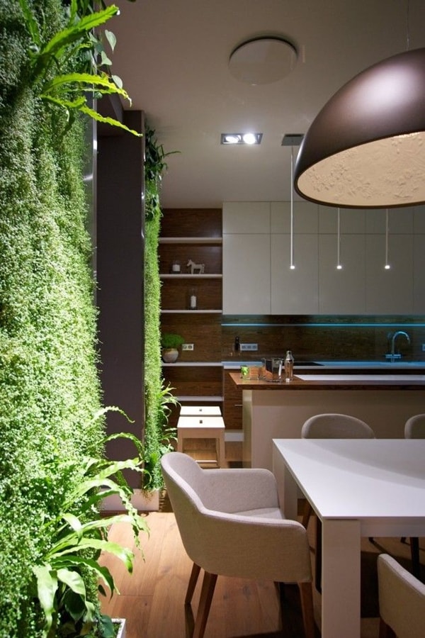 Jardines verticales en la cocina